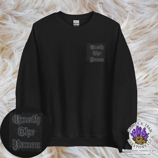 The Raven Embroidered Sweatshirt