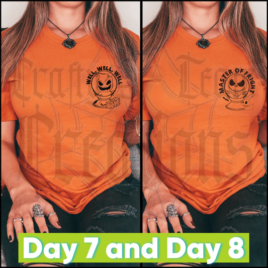 Day 7 & Day 8