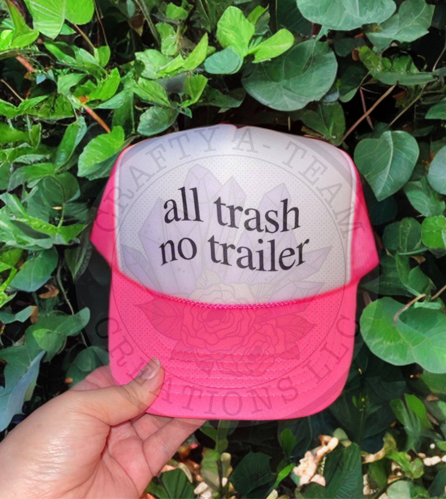 All trash no trailer hat