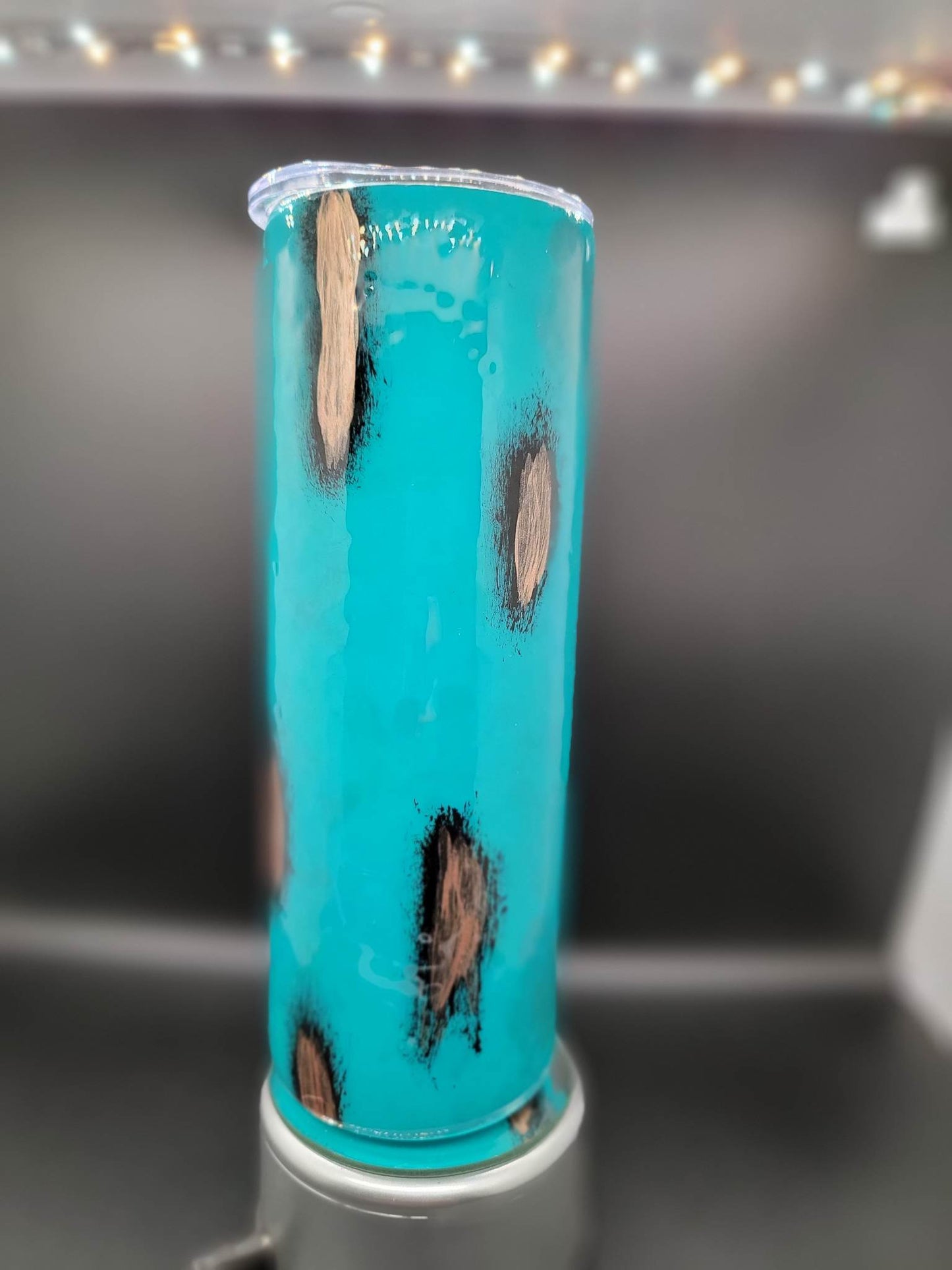 RUSTIC TURQUOISE TUMBLER